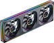 Jonsbo ZA-360BR Umkehrklinge Gehäuselüfter 120mm (1800rpm) Ohne LEDs Verbindung 4-Pin PWM