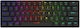 Savio Blackout X2 Gaming Mechanische Tastatur 60% mit Outemu Blau Schaltern und RGB-Beleuchtung (Englisch US)