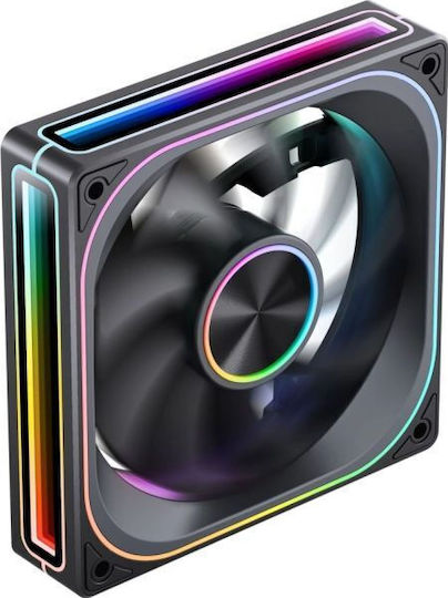 Jonsbo ZA-120B Case Fan 2400rpm with ARGB Lighting and 4-Pin PWM Connection