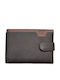 Leather Men's Wallet Classic with RFID Brown