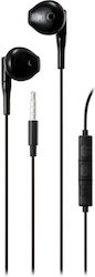 Streetz E130 Earbuds Handsfree Headphones with Connector 3.5mm Black