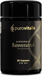 Purovitalis Liposomal Trans-Resveratrol 240mg 30 φυτικές κάψουλες