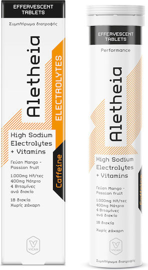 Aletheia Mango Fructul Pasiunii 18 Comprimate Efervescente