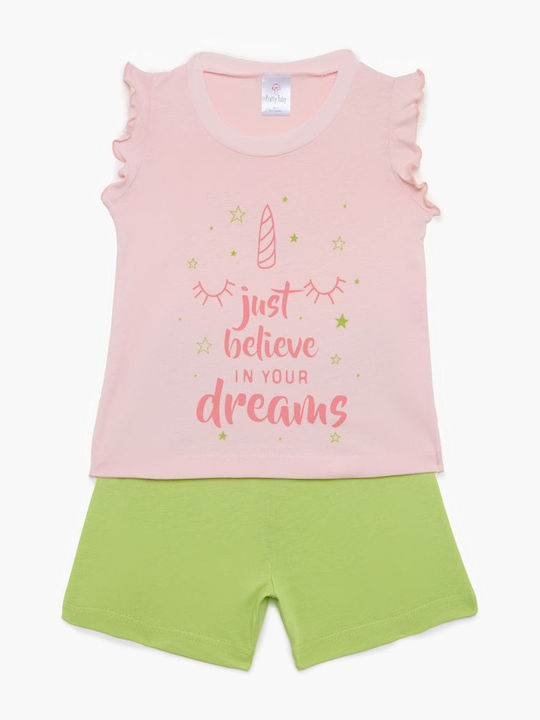 Pretty Baby Pijama pentru copii De vară Roz