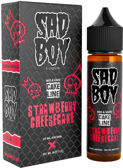 Sadboy Ароматен изстрел Line 20мл/60мл 1бр Strawberry Cheesecake