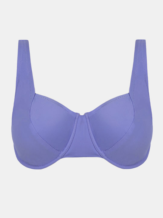 Rock Club Bikini Σουτιέν E Cup Blue Bell