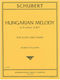 Schubert Hungarian Melody In D-minor D817 Flute