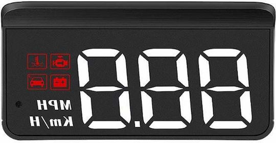 Car Head Up Display, OBD2, RPM Counter and Water Temperature Digital Instrument