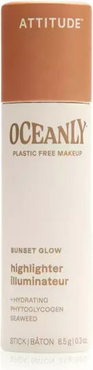 Creme-Highlighter-Stift Attitude Oceanly Plastikfreies Make-up Farbton Sunset Glow Kapazität 8,5 g