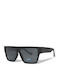 Optosquad Men's Sunglasses with Black Plastic Frame and Black Lens F80303