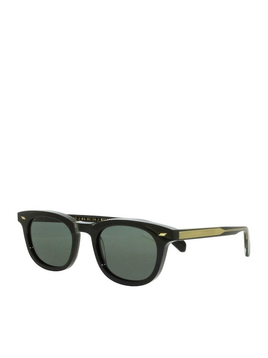 Gast Beryl Unisex Sunglasses with Black Plastic Frame and Black