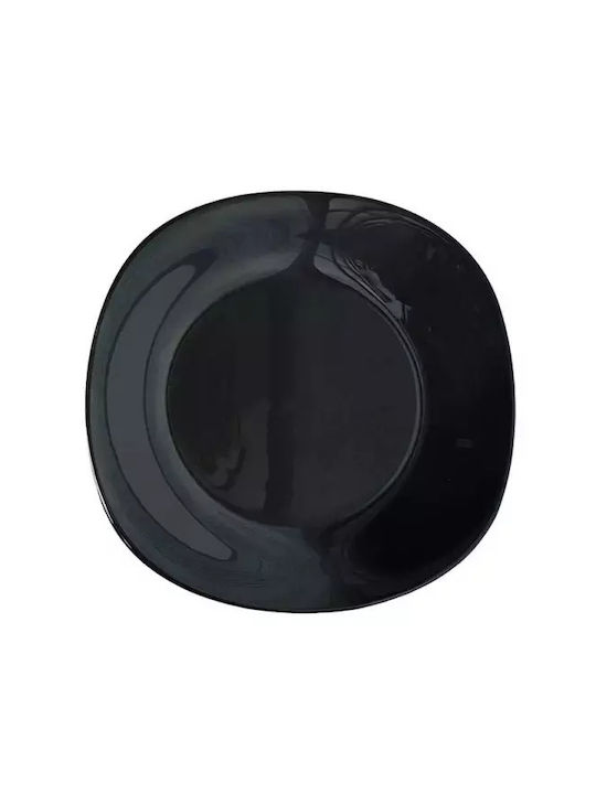 TnS Πιάτο Γλυκού Τετράγωνο Μαύρο 21.5cm