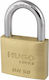 Hugo Locks Br Line Bronze Vorhängeschloss Messing mit Schlüssel 20mm 1Stück