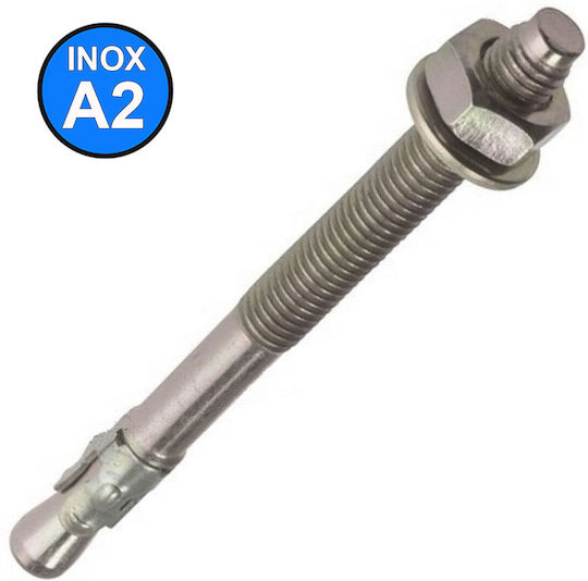 Μεταλλικά Βύσματα Καρφωτά Inox A2 Express Din9362 M20x220mm