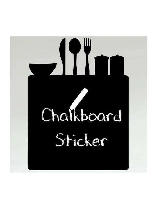 Chalkboard Wall Sticker 740elb1104 40x50cm Black Wallity