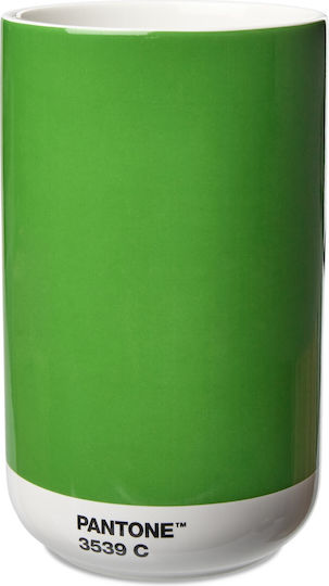 Pantone Vază Verde 8x8xÎ14cm