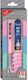 Mechanical Pencil Set – Eraser – Leads “steps Pastel” Soft Pink 0.7mm Serve