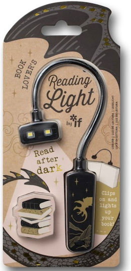 IF Book Light LED with Clip Black