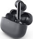 Lenovo X9 Edition In-ear Bluetooth Handsfree Ακουστικά με Θήκη Φόρτισης Μαύρα
