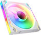 Cougar SC140 Case Fan (1200rpm / 51.91cfm) με ARGB Φωτισμό και Σύνδεση 3-Pin / 4-Pin PWM Λευκό