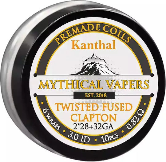 Mythical Vapers Twisted Fused Clapton Kanthal A1 0.82 Ohm