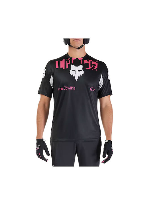 Fox Ranger Ss Short Sleeves Cycling Jersey Black