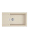 Franke Sirius 2.0 1430675233 Drop-In Sink Synthetic Granite W78xD43.5cm Beige Tectonite