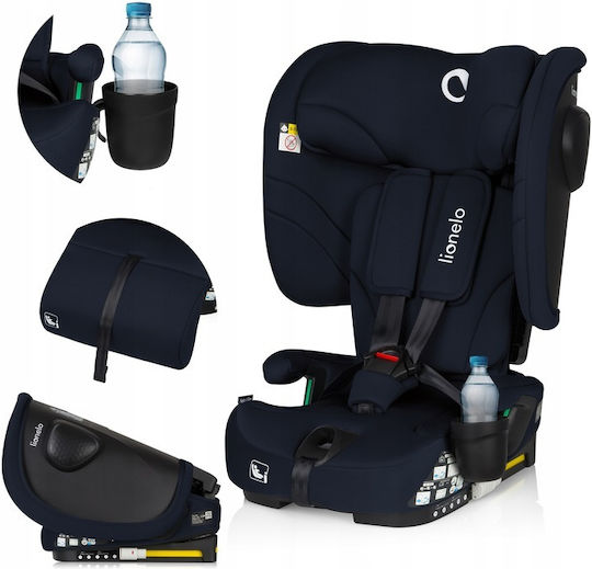 Lionelo Nelly Baby Car Seat i-Size with Isofix Blue Navy 9-36 kg