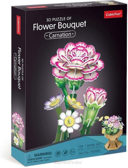 Puzzle 3D Buchet De Flori Crizantemă 134 Piese | Skroutz Romania