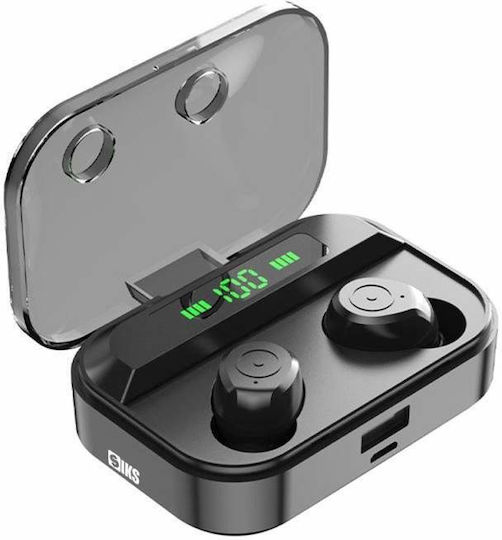 In-ear Bluetooth Handsfree Earphones with Charging Case Black