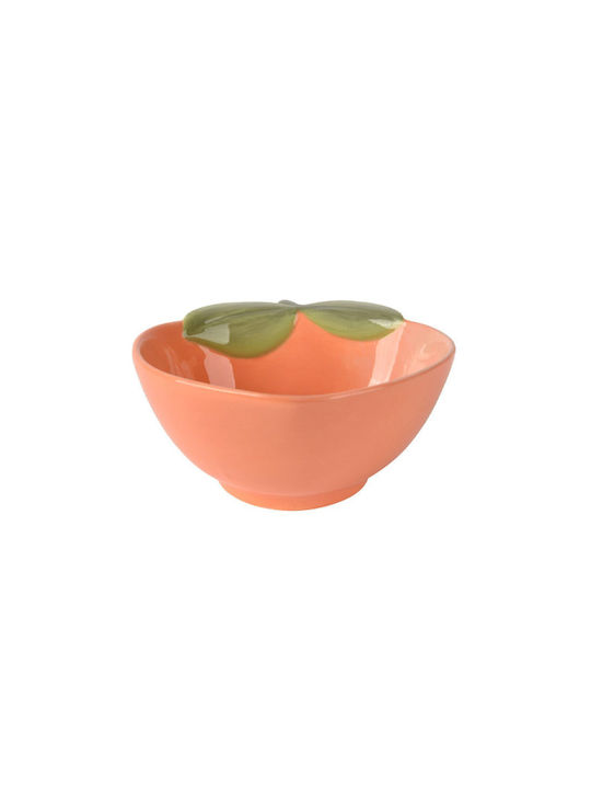 Kaemingk Bol de Servire Rotund Ceramică Portocaliu cu Diametru 13.5buc