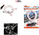 LED-Streifen für Armaturenbrett Weiß 2008678 OEM