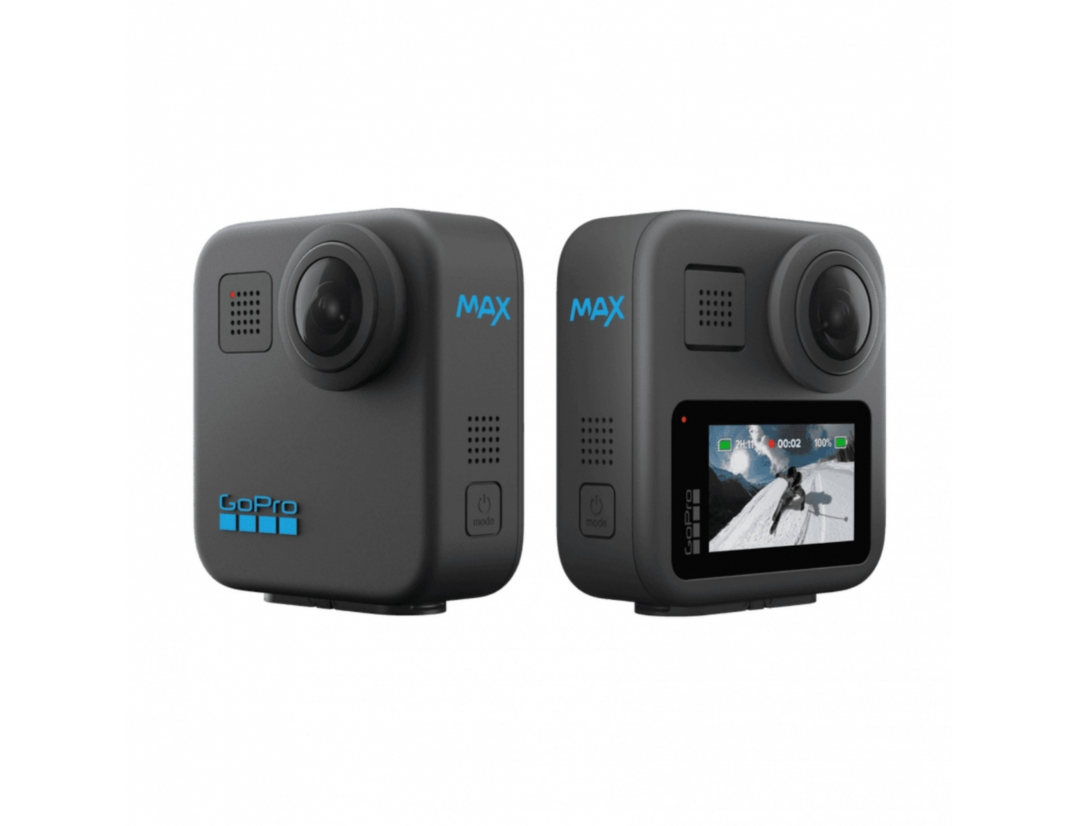 GoPro Max 360 Action Camera 5K Λήψης 360° Υποβρύχια και Wi-Fi Μαύρη