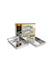 Stainless Steel Baking Pan with Non-Stick Interior Coating 35cm 2 Pieces