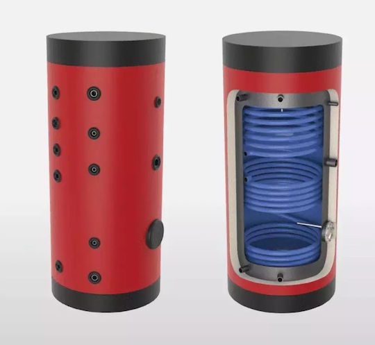 Warmwasserspeicher Glas 200lt mit zwei Alternativen Doppelte Energie