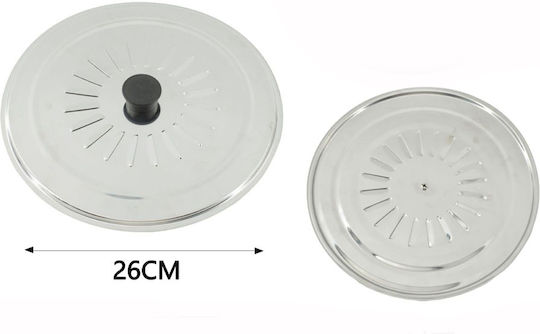 ForHome Deckel für Topf Metallisch 26cm 914302