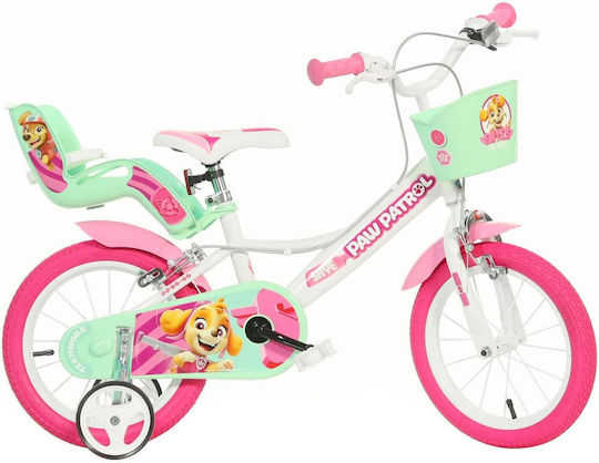 Dino Bikes Paw Patrol 14" Kids' Bicycle City Pink