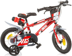 Dino Bikes 412 12" Kids' Bicycle City Red