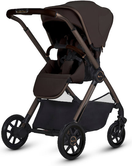 Silver Cross Reef 2 Adjustable Baby Stroller Suitable for Newborn Ganache 13.6kg