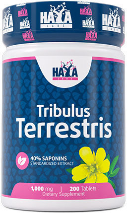 Haya Labs Tribulus Terrestris 1000mg Nahrungsergänzungsmittel für Libido und Testosteronsteigerung 200 Tabletten