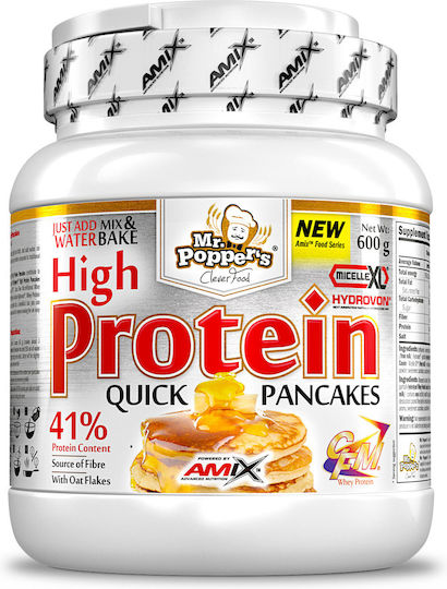 Amix High Protein Pancakes с Вкус Ванилия 600гр