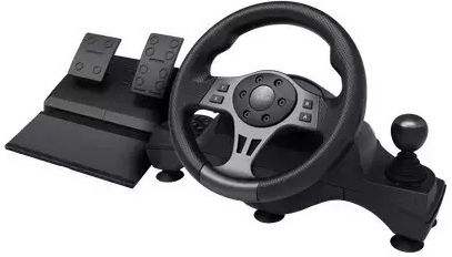 Trust Movi GXT 289 Steering Wheel with Shifter and Pedals for PC / PS4 / Switch / XBOX One / Xbox Series X/S with 270° Rotation