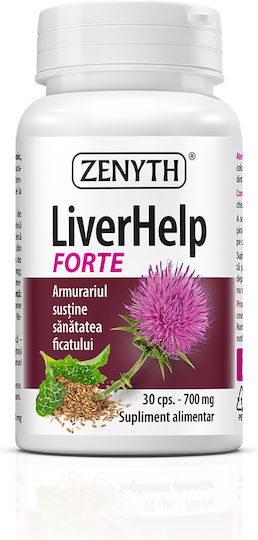 Zenyth LiverHelp Forte Alte Suplimente Alimentare 30 Capsule