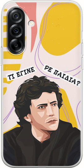 Epische Zitate Spiros Samsung Galaxy A36 5G Flexibles TPU Transparentes Silikon