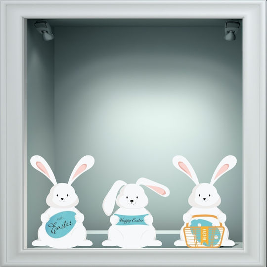 Αυτοκόλλητο Βιτρίνας - Πασχαλινό 52 - 80cm X 36cm