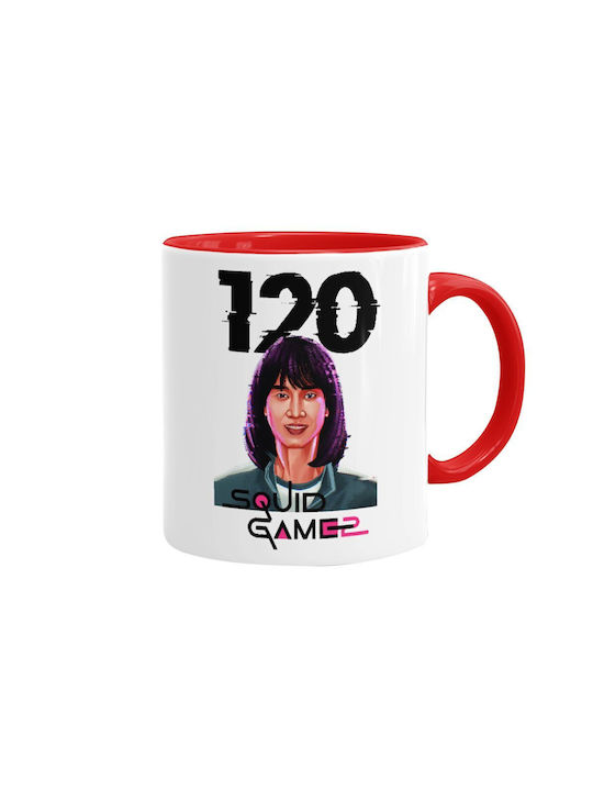 Koupakoupa Mug Ceramic Red 330ml