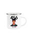 Koupakoupa Mug Metallic White 360ml