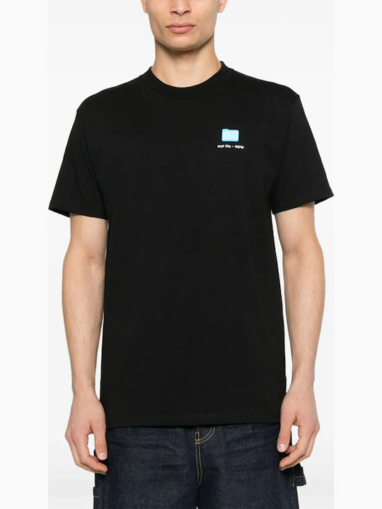 HUF Desktop T-shirt Μαυρο