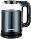 Hausberg Βραστήρας 2lt 1800W Μαύρος