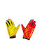 Demaraz Full Finger Cycling Gloves Adults with Gel Red